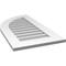 Ekena Millwork Quarter Round Top Left Surface Mount PVC Gable Vent w/ 3-1/2"W x 1"P Standard Frame, 18"W x 34"H GVPQL18X3401SN - alternate 5